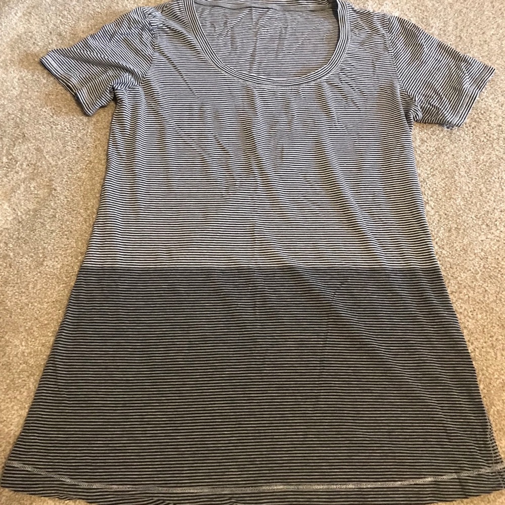 Striped Lululemon Tee
